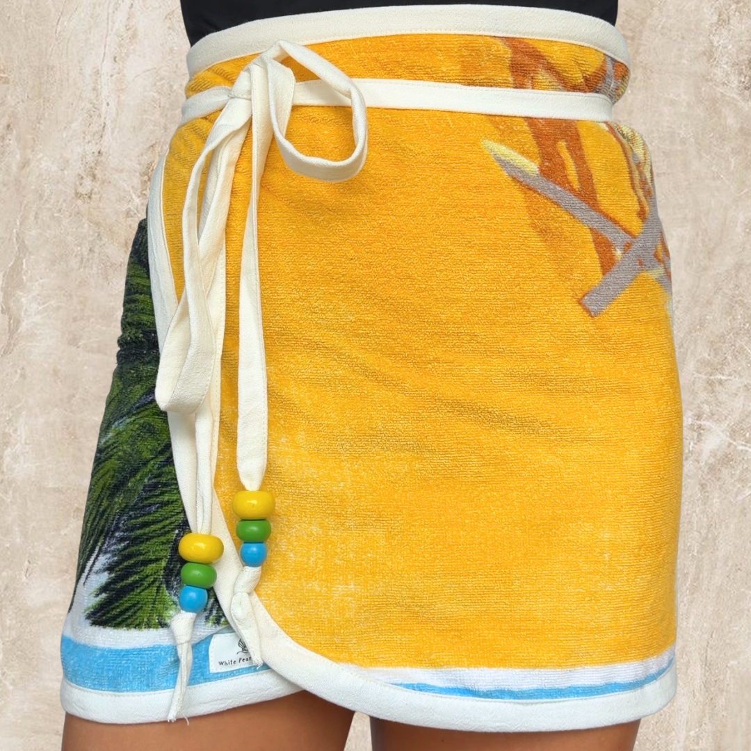 Rhodes Towel Wrap Skirt