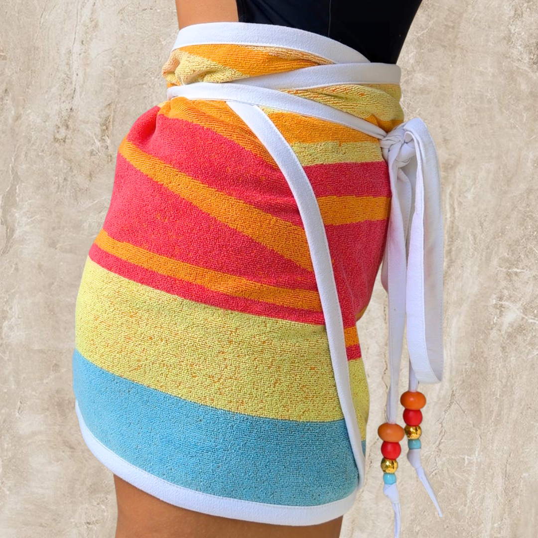 Boca Raton REVERSIBLE Towel Wrap Skirt