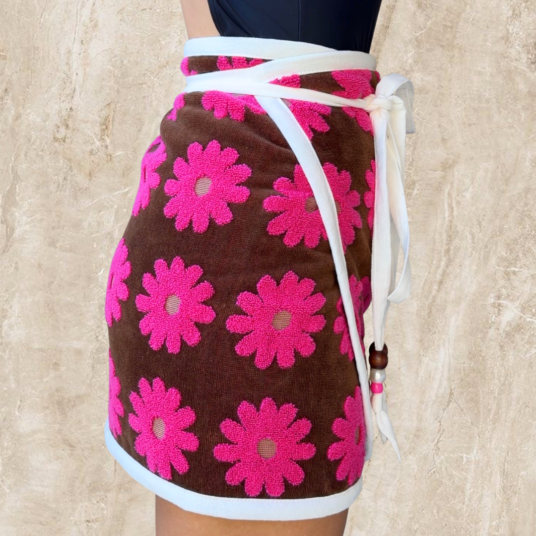 Okinawa REVERSIBLE Towel Wrap Skirt