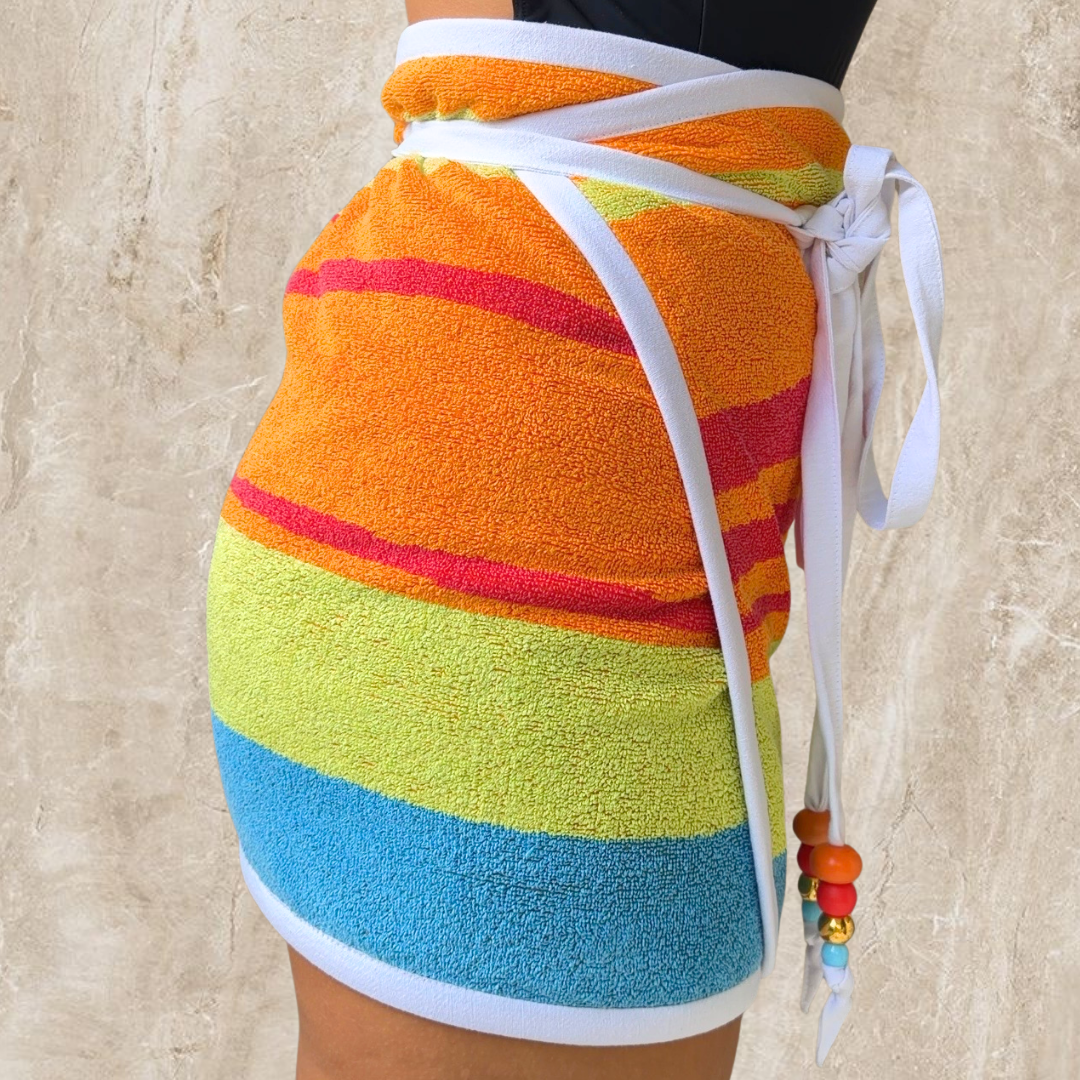 Boca Raton REVERSIBLE Towel Wrap Skirt