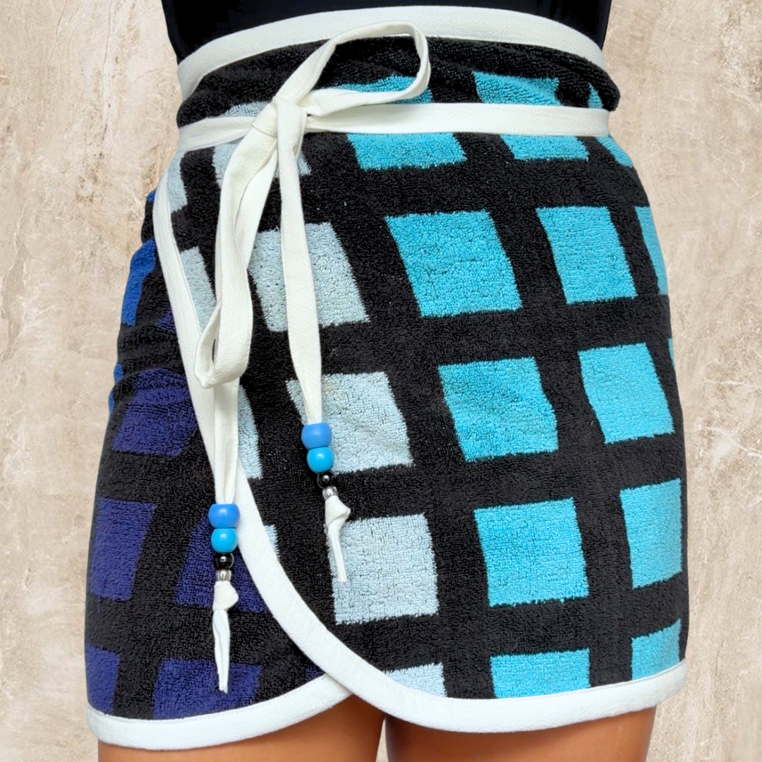 Tokyo REVERSIBLE Towel Wrap Skirt