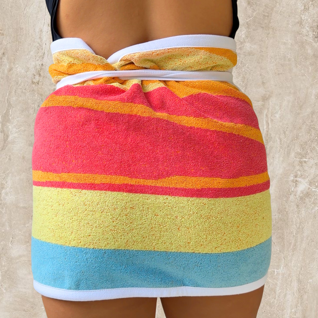 Boca Raton REVERSIBLE Towel Wrap Skirt