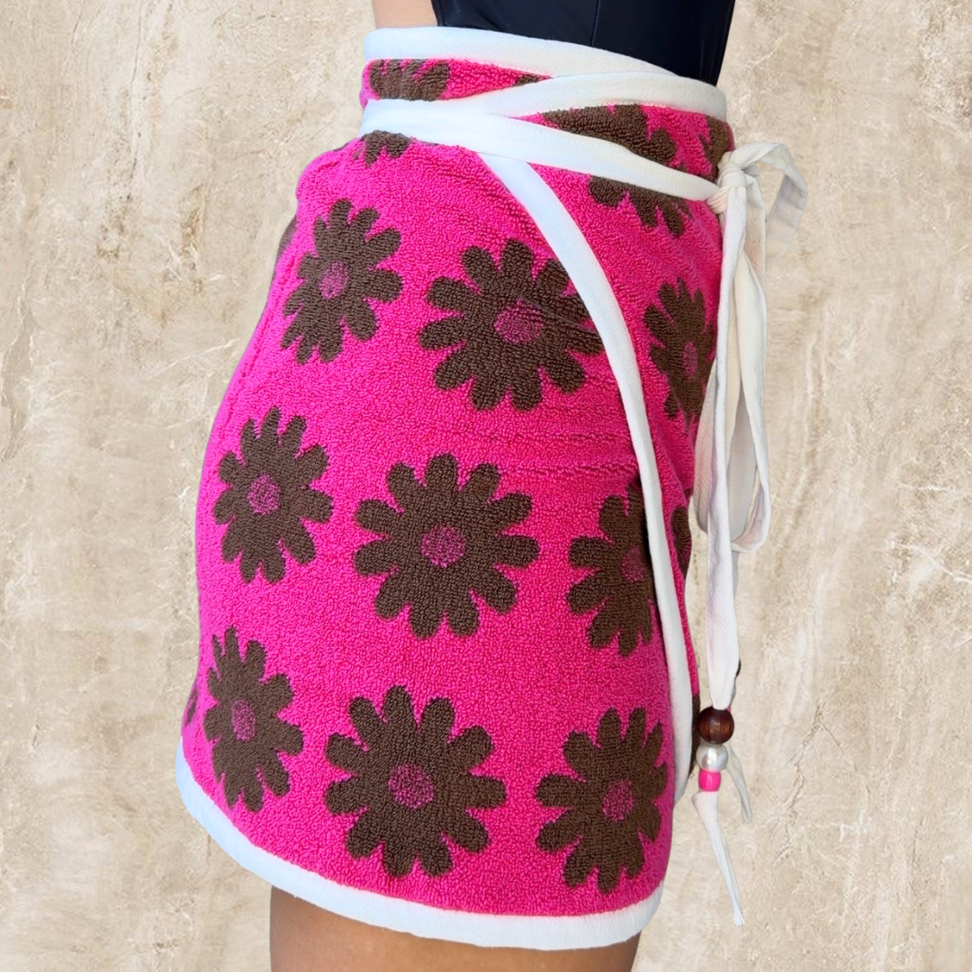 Okinawa REVERSIBLE Towel Wrap Skirt