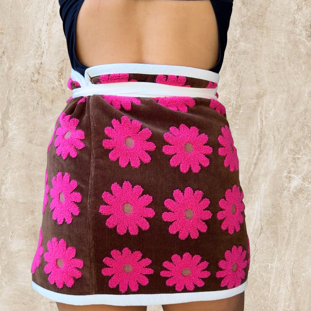 Okinawa REVERSIBLE Towel Wrap Skirt