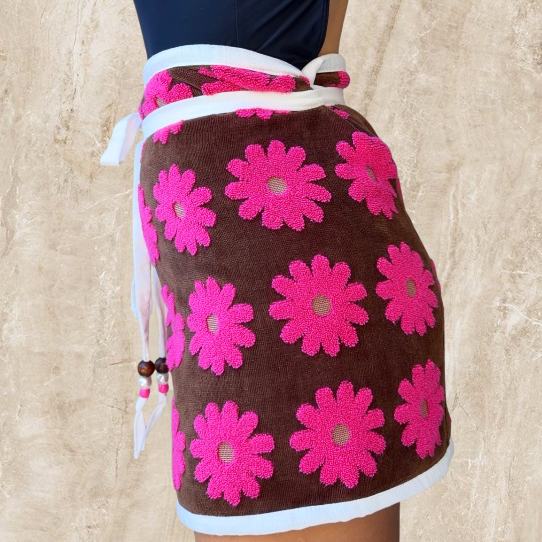 Okinawa REVERSIBLE Towel Wrap Skirt