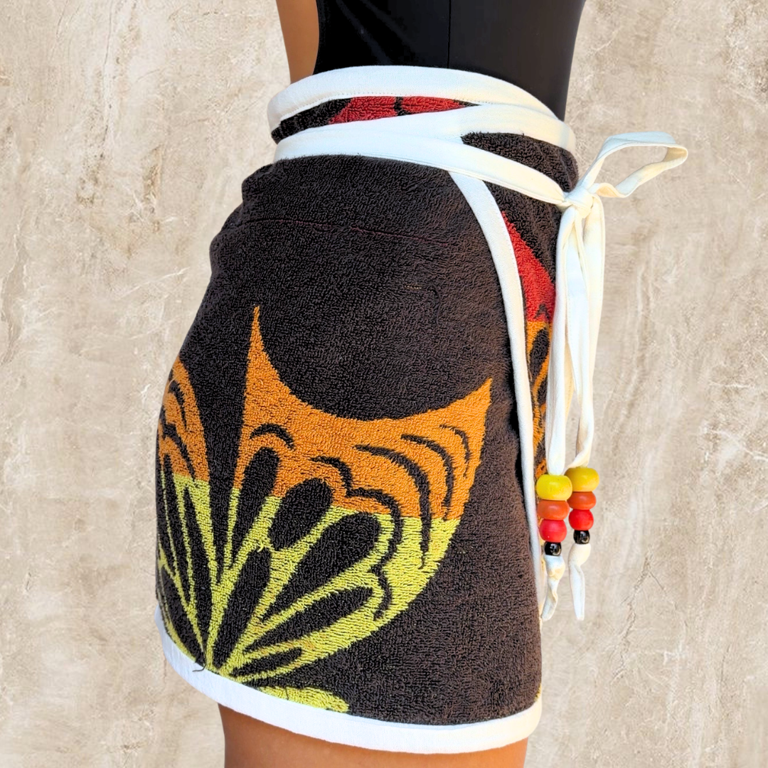Manizales (2) REVERSIBLE Towel Wrap Skirt