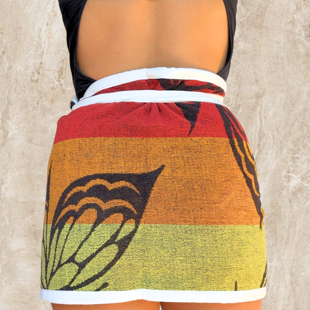 Manizales (2) REVERSIBLE Towel Wrap Skirt