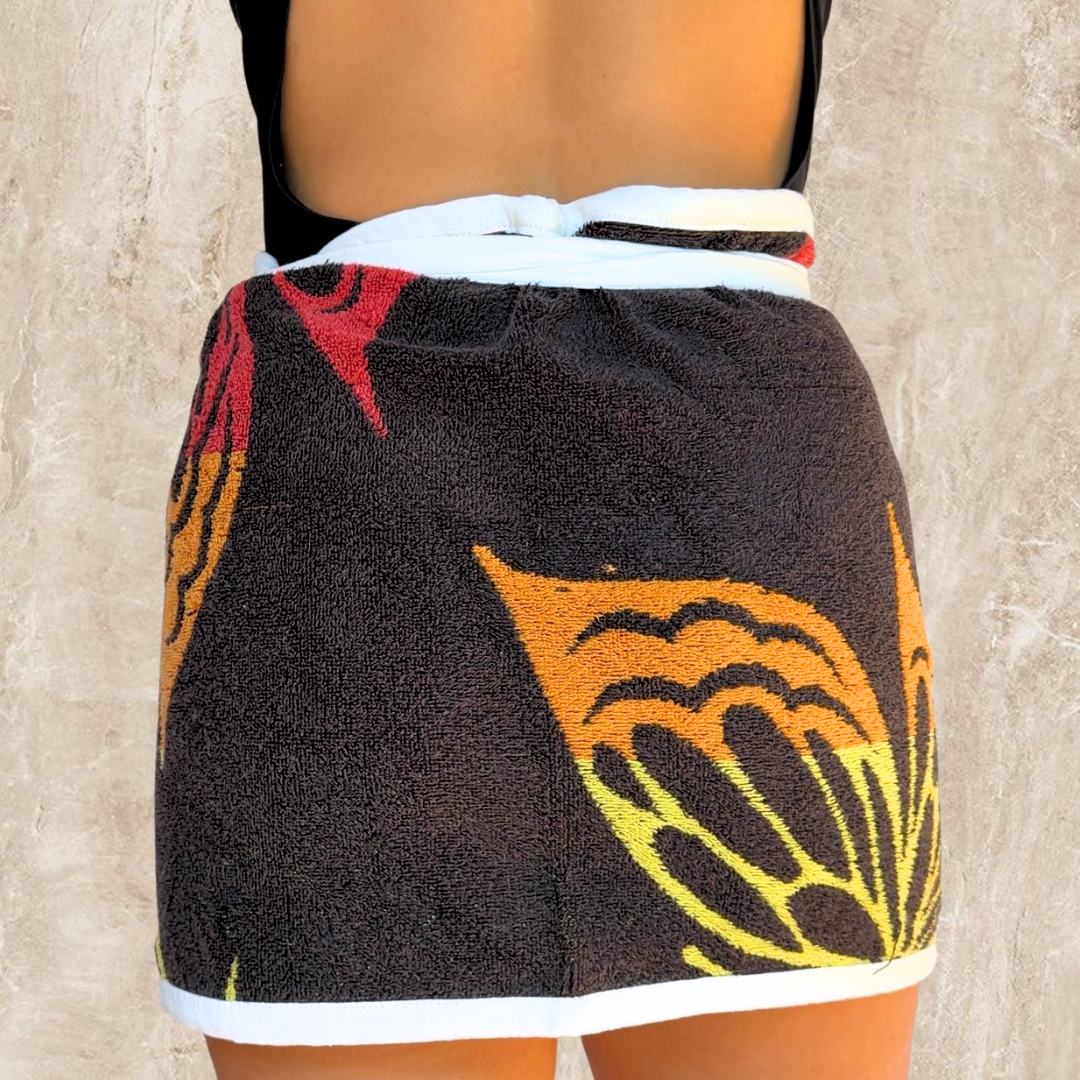 Manizales (2) REVERSIBLE Towel Wrap Skirt