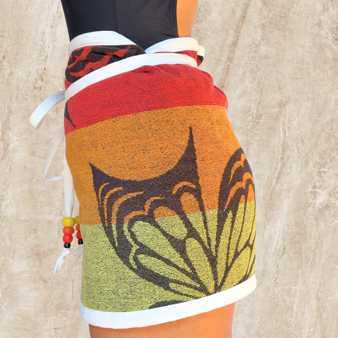 Manizales (2) REVERSIBLE Towel Wrap Skirt