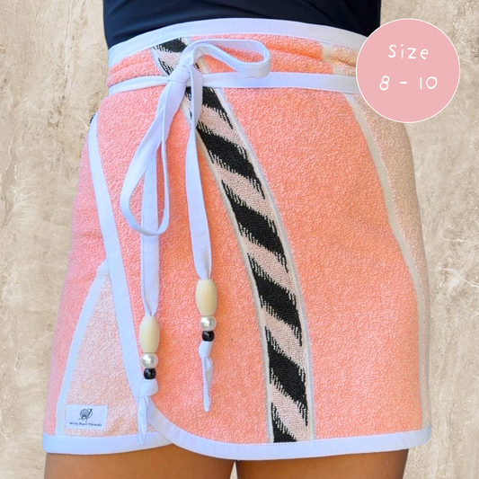 Malibu Vintage Towel Wrap Skirt