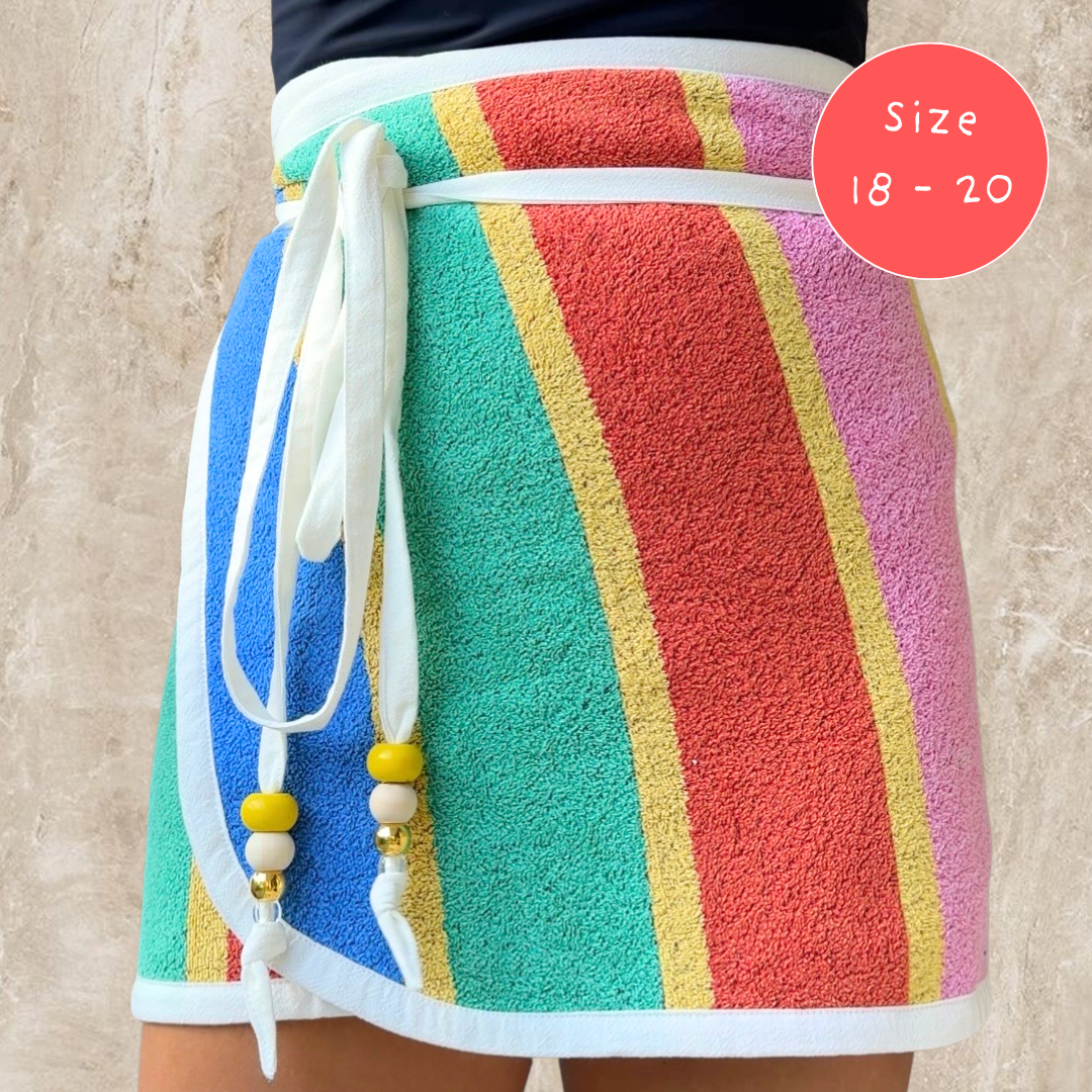 Santa Monica REVERSIBLE Towel Wrap Skirt