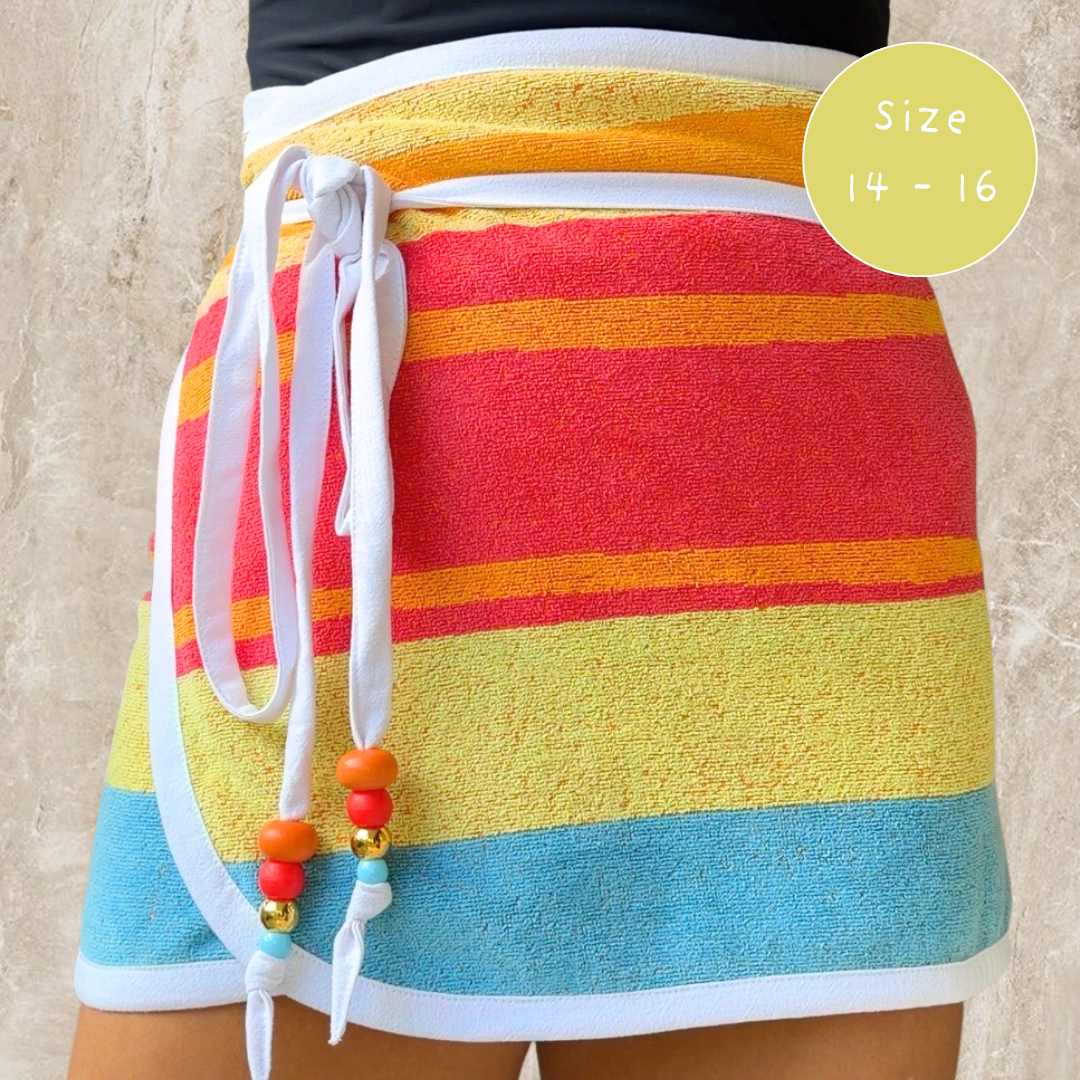 Boca Raton REVERSIBLE Towel Wrap Skirt