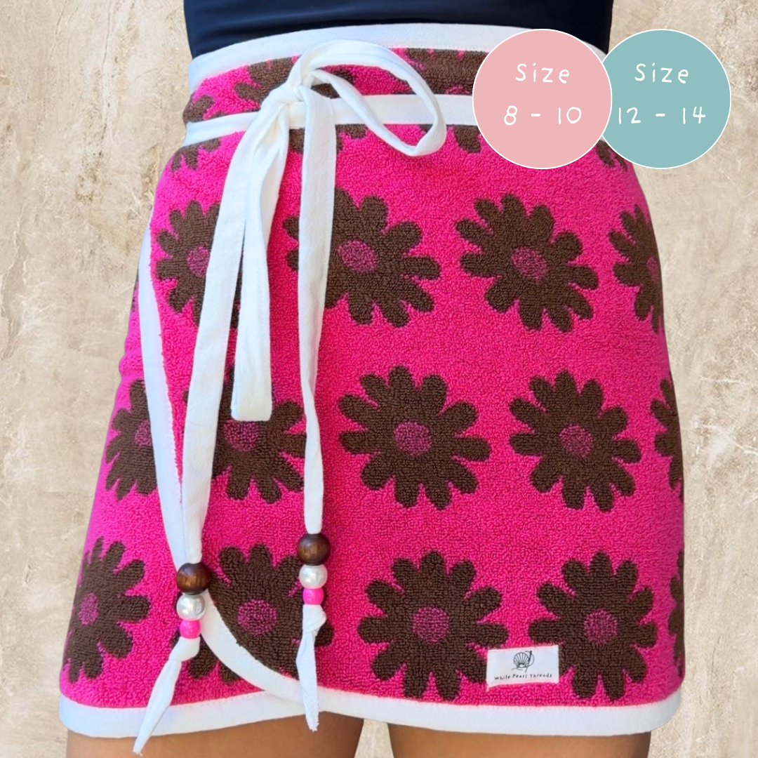 Okinawa REVERSIBLE Towel Wrap Skirt