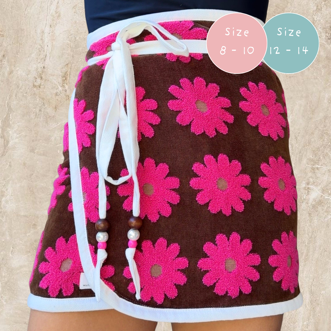 Okinawa REVERSIBLE Towel Wrap Skirt